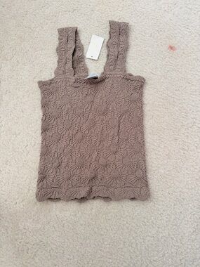 Brown/tan cami